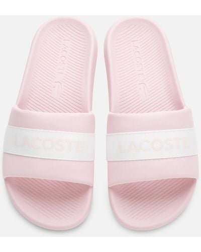 Lacoste Croco Slide 0722 1 Sandals - Pink