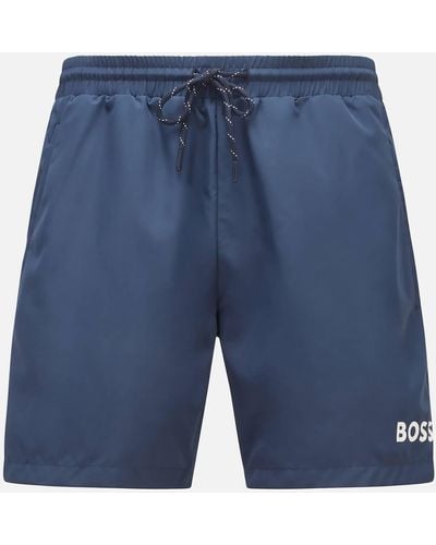 BOSS Starfish Swim Shorts - Blue