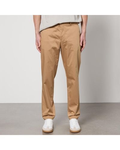 BOSS P-perin Smart Cotton-blend Chinos - Natural