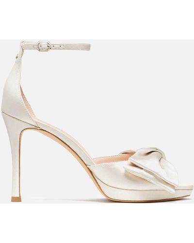Kate Spade Bridal Bow Sandals - White