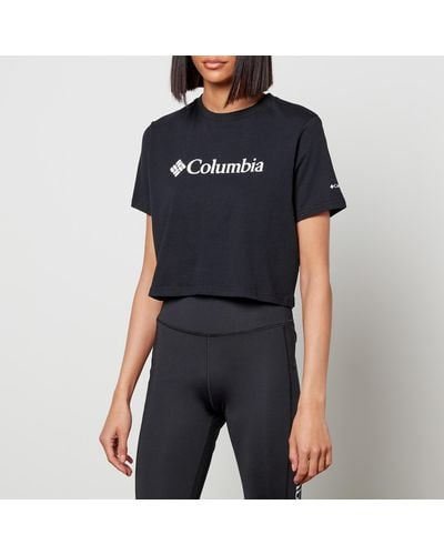 Columbia North Cascades Cropped T-shirt - Black