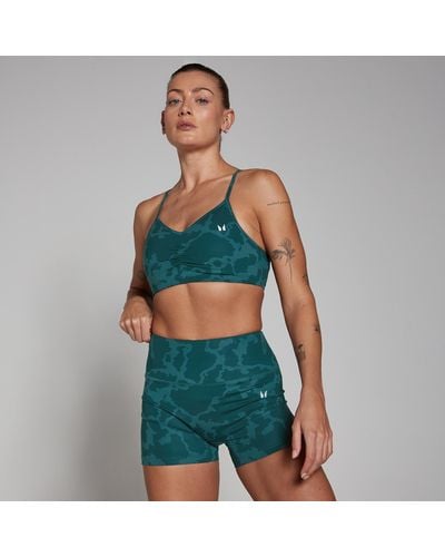 Mp Teo Abstract Sports Bra - Green