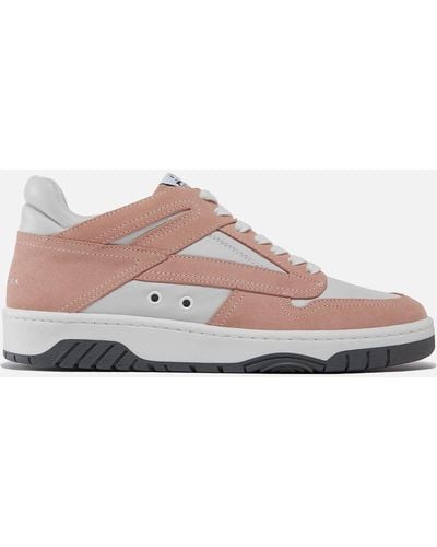 Ted Baker Rillian Leather/suede Trainers - Pink