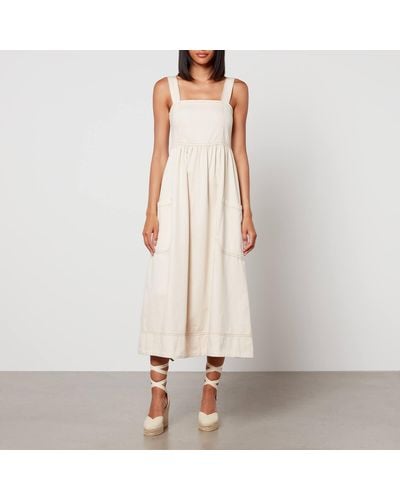 ALIGNE Heef Organic Cotton-poplin Dress - Natural