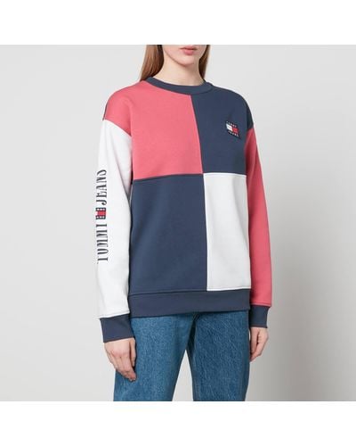 Tommy Hilfiger Archive Cotton-blend Sweatshirt - Pink