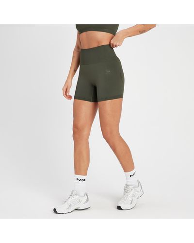Mp Rest Day Seamless Booty Short - Green