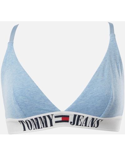 Tommy Hilfiger Lightly Lined Triangle Bra – bras – shop at Booztlet
