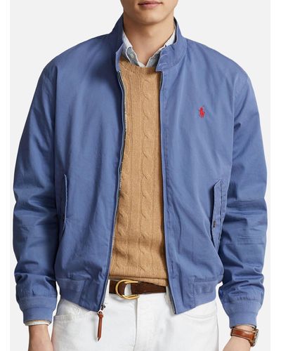 Men's short zip deals cotton twill jacket