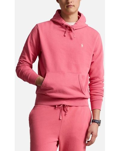 Polo Ralph Lauren Loopback Cotton Hoodie - Red