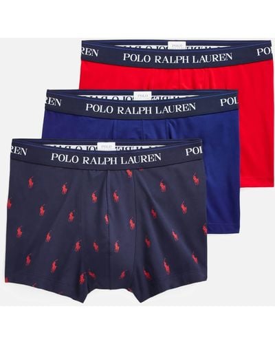 Polo Ralph Lauren 3er-Pack klassische Boxer Briefs - Blau
