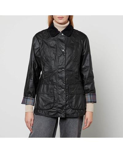 Barbour 'Beadnell' Quilted Jacket - Black