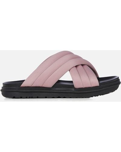 EMU Wallaman Quilted Neoprene Sandals - Pink