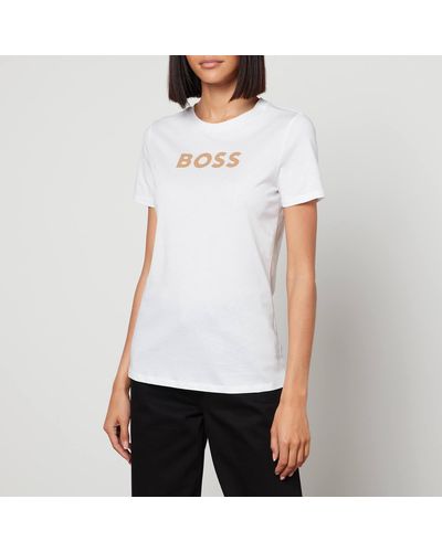 BOSS by HUGO BOSS T-shirts for Women Online Sale up to 84% off | Lyst