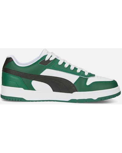 PUMA Rbd Game Leather Sneakers - Green