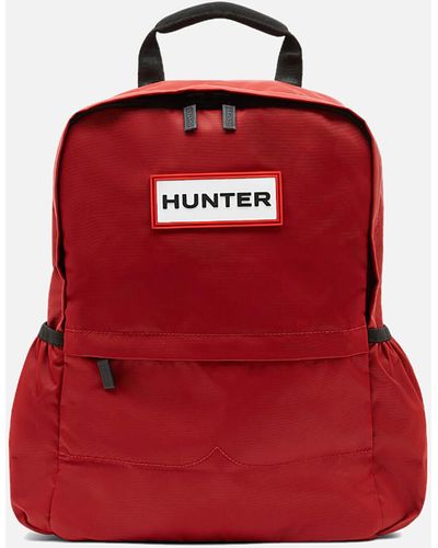 HUNTER Original Nylon Backpack - Red