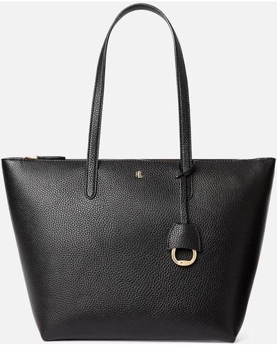 LAUREN RALPH LAUREN: large shopping bag - Black  Lauren Ralph Lauren tote  bags 431687507 online at