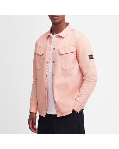 Barbour Gear Cotton Overshirt - Pink