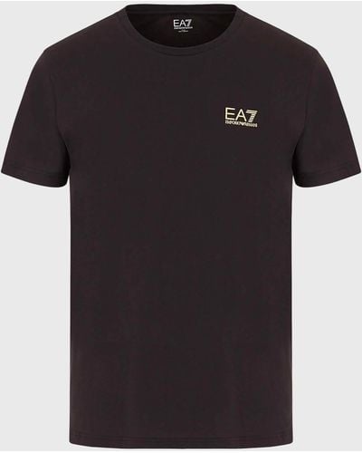 EA7 Id Logo T Shirt - Black