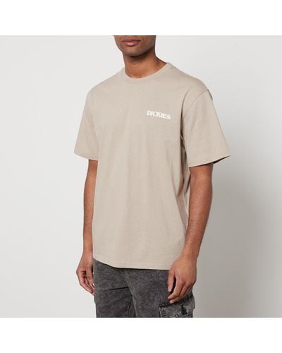 Dickies Herndon Reverse Graphic Cotton-jersey T-shirt - Natural