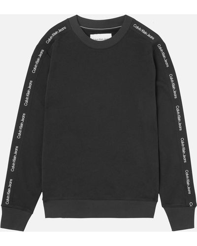 Calvin Klein Plus Cotton Sweatshirt - Black