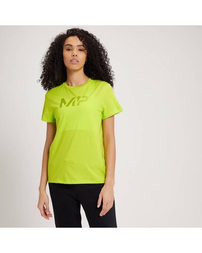Mp Fade-Grafik T-Shirt - Gelb