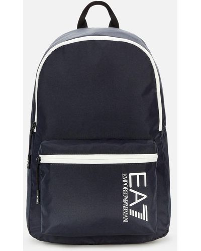 EA7 Tape Logo Backpack - Blue