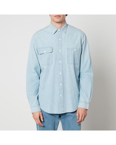Polo Ralph Lauren Cotton-Chambray Shirt - Blue