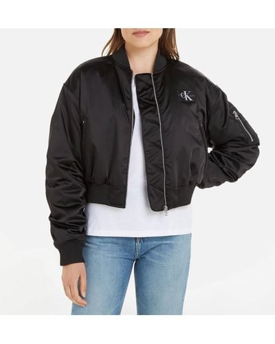 Satin-bomber Jackets for Women - Up to 60% off | Lyst