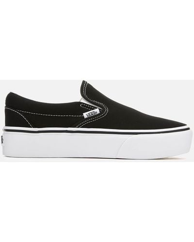 Vans Classic Comfycush Slip-on Shoes - Black