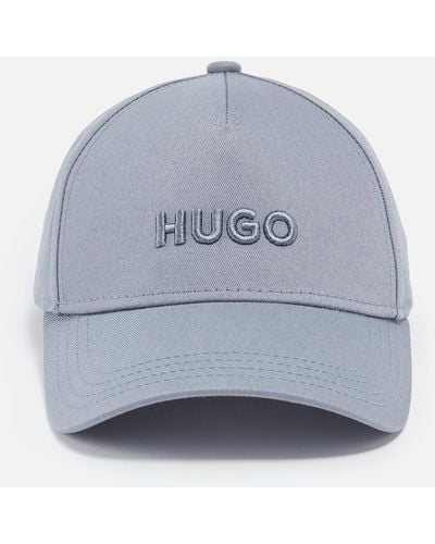 HUGO Jude Cotton-twill Cap - Grey