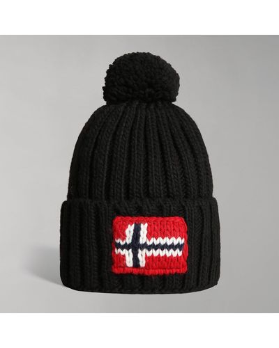 napapijri bobble hat mens