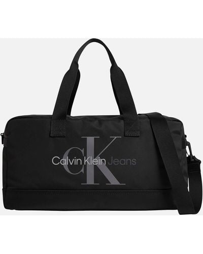 Calvin Klein Sport Essentials Canvas Duffle Bag - Black
