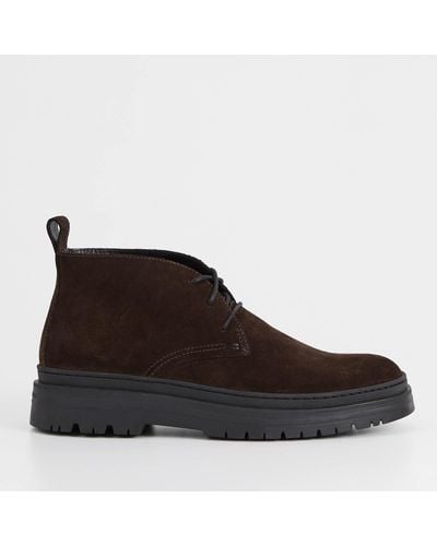 Vagabond Shoemakers James Suede Boots - Brown