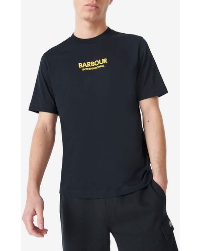 Barbour Formula Cotton-jersey T-shirt - Black