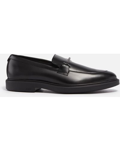 BOSS by HUGO BOSS Larry Mocc Moccassin Loafers - Black