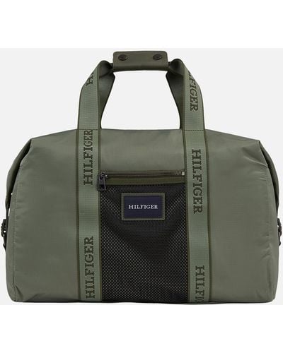 Tommy Hilfiger Summer Recycled Nylon-blend Duffle Bag - Green