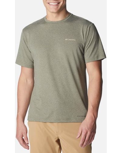 Columbia Tech TrailTM Graphic Jersey T-Shirt - Grün