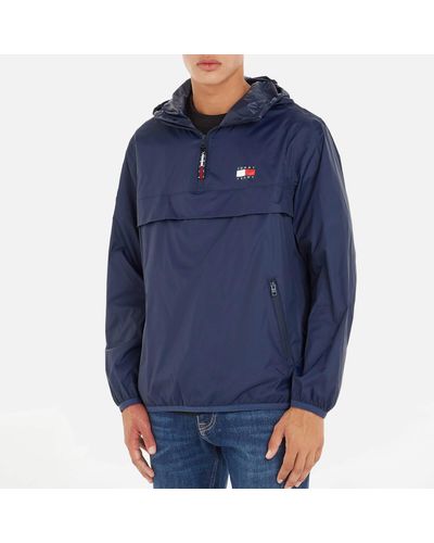 Tommy Hilfiger Packable Tech Chicago Shell Jacket - Blau