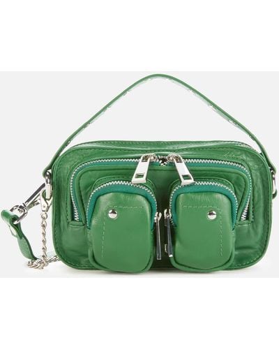 Nunoo Helena Silky Shoulder Bag - Green