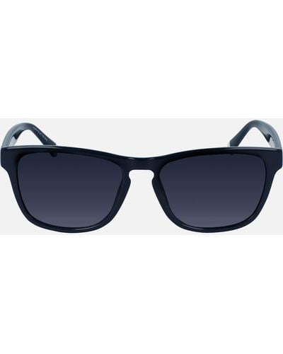 Calvin Klein Injected Logo Sunglasses - Blue