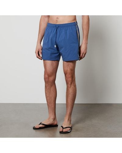 BOSS Iconic Shell Swimming Shorts - Blue