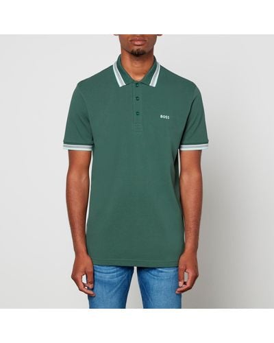 BOSS Paddy Polo Shirt - Green