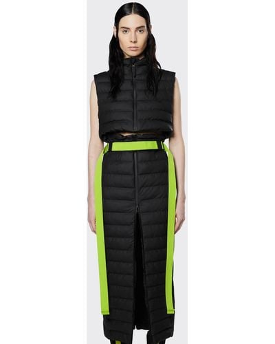 Rains Trekker Cropped Quilted Shell Gilet - Multicolor