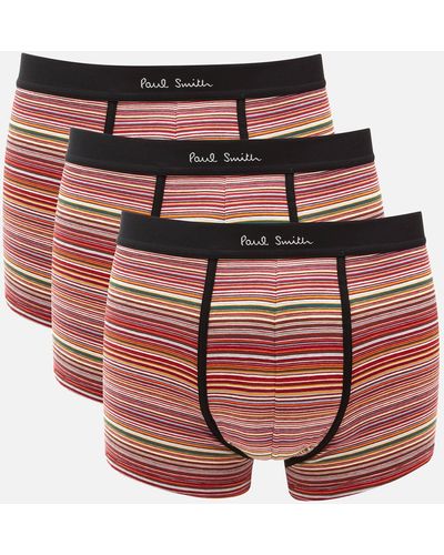 PS by Paul Smith 3-pack Signature Stripe Trunks - Multicolour