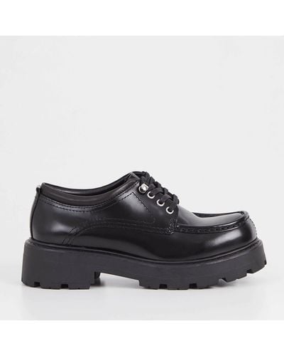 Vagabond Shoemakers Cosmo 2.0 Leather Lace Up Shoes - Black