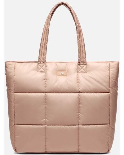 UGG Ellory Puff Quilted-nylon Tote Bag - Pink
