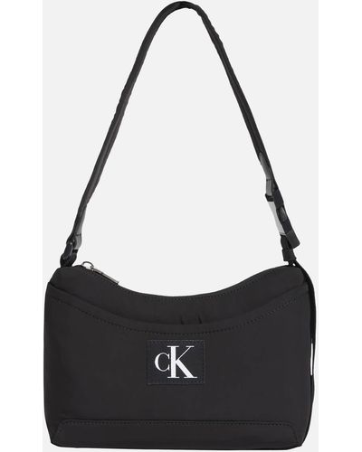 Calvin Klein City Nylon Shoulder Bag - Black
