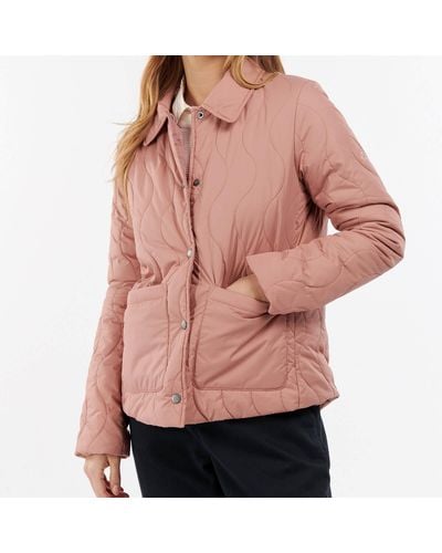 Barbour Barmouth Quilted Jacket - Pink