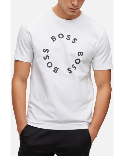 BOSS by HUGO | Men | Online to Lyst off T-shirts BOSS 51% Sale for up