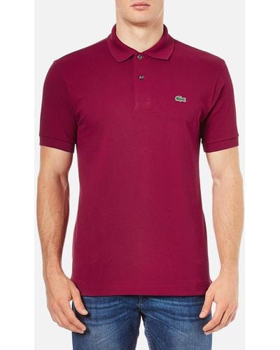 Lacoste Classic Polo Shirt - Red